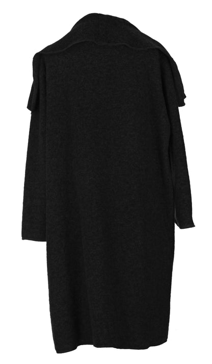 Waterfall Boiled Wool Coat