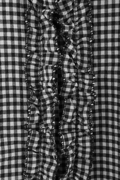 Sleeveless Gingham Top