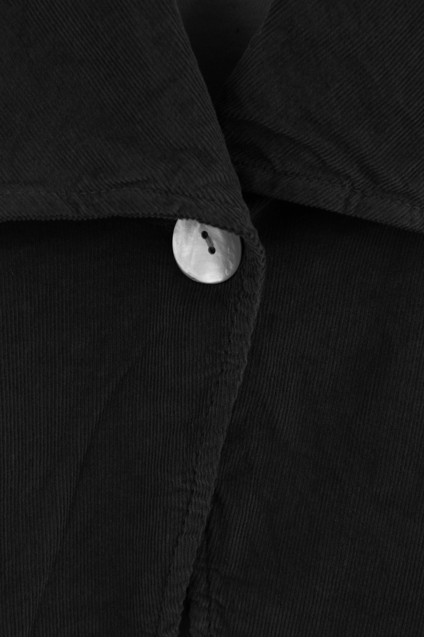 One Button Corduroy Jacket