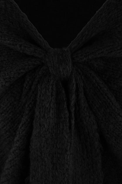 Bow Front Wool Jumper