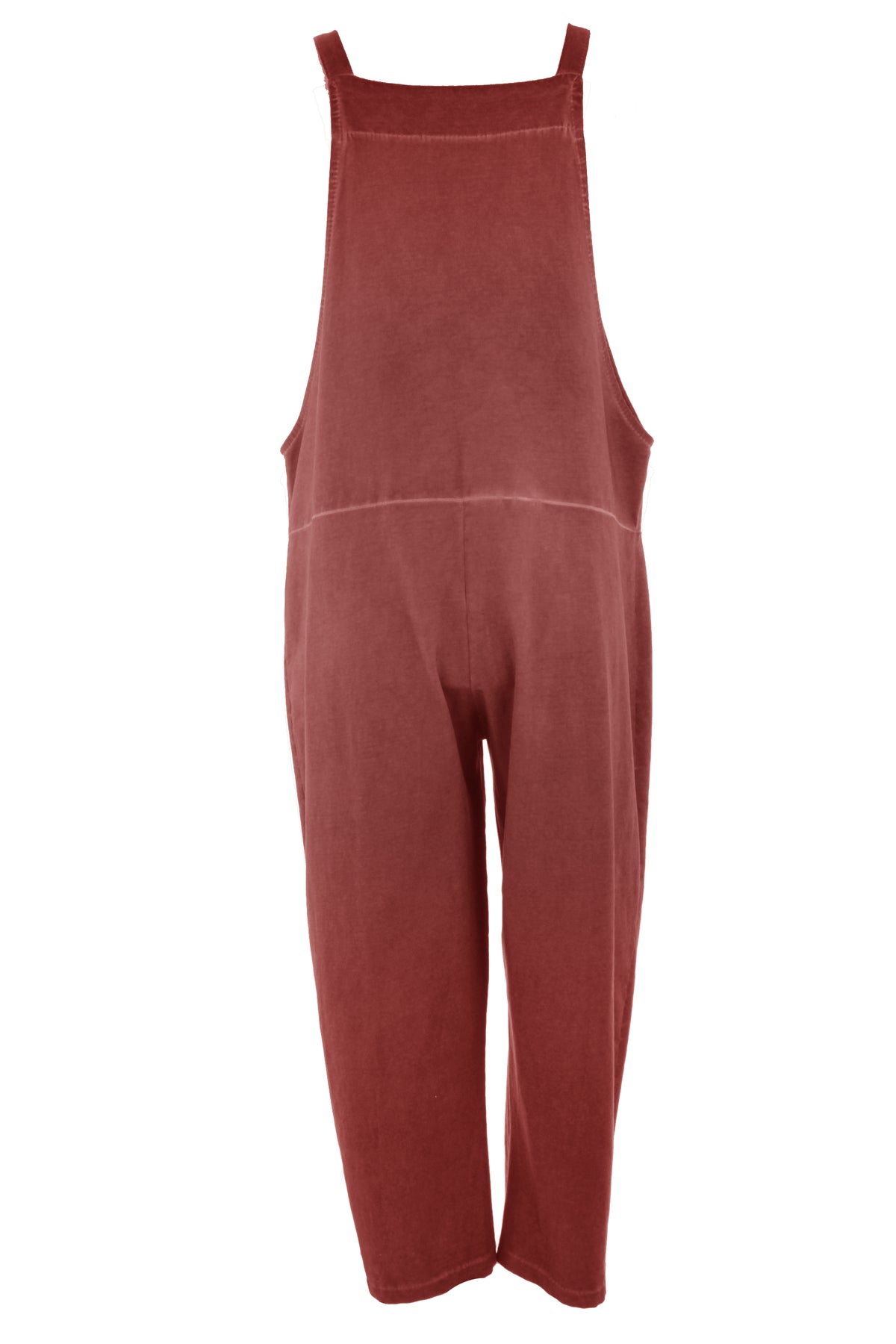 Acid Wash Jersey Dungarees