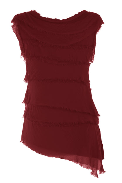 Sleeveless Rara Silk Top