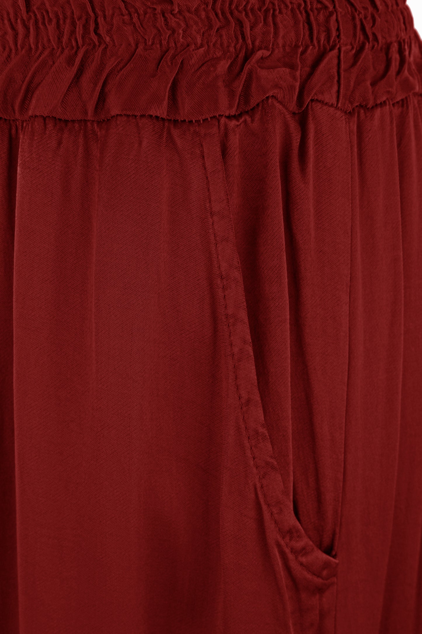 Satin Wide Leg Trouser