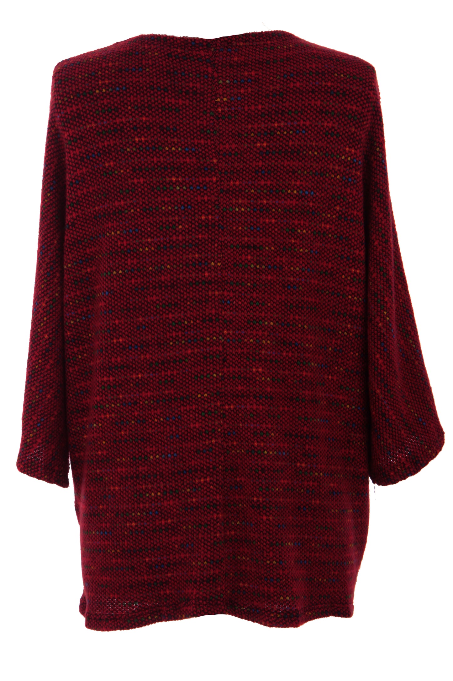 Batwing Tweed Necklace Top