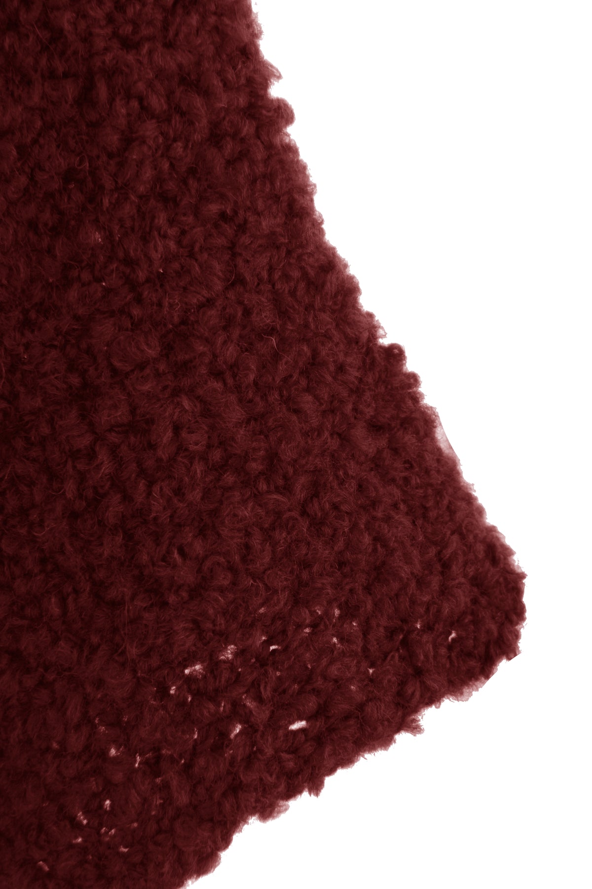 V Neck Boucle Jumper