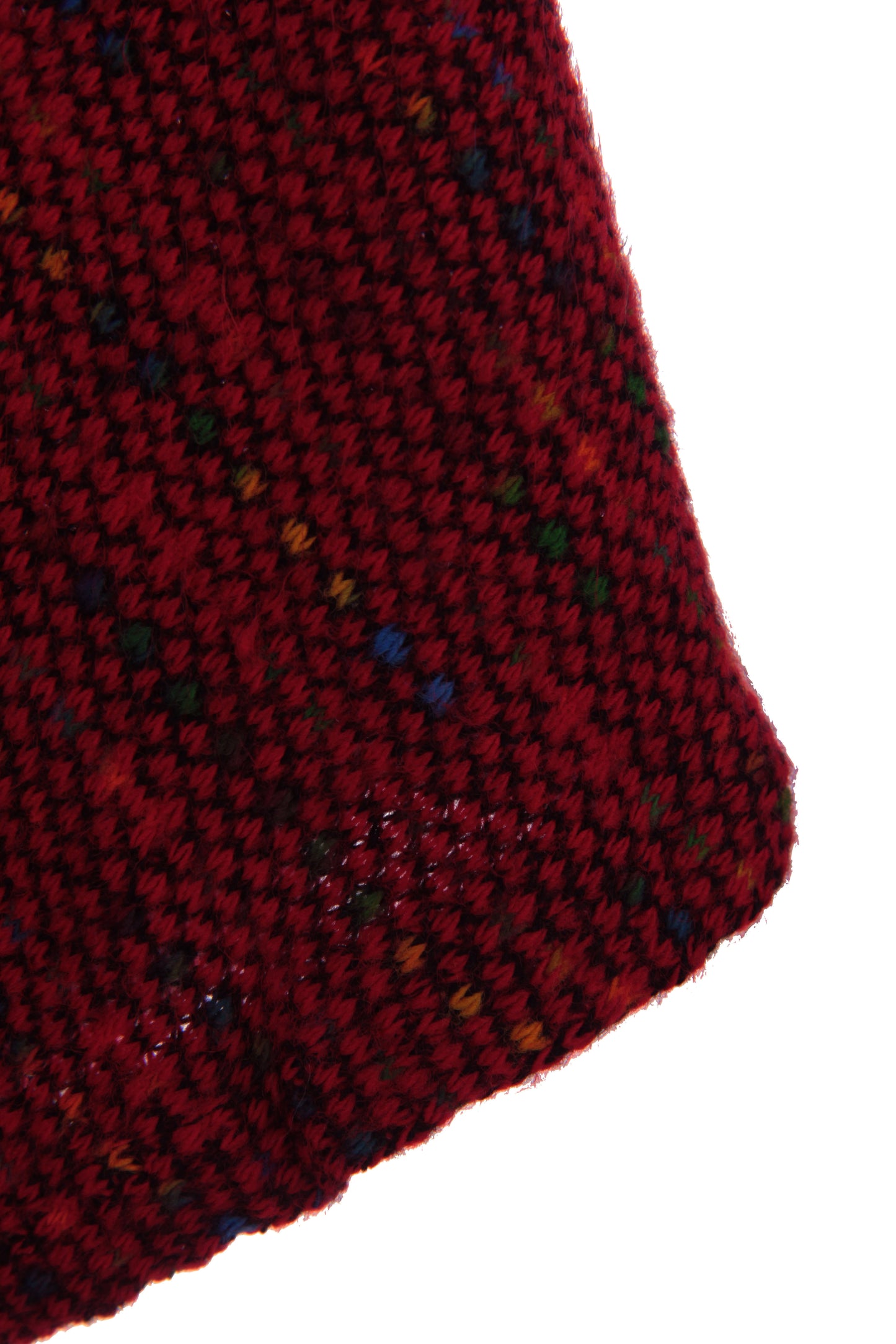 Batwing Tweed Necklace Top