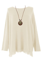 Load image into Gallery viewer, Fringe Necklace Jumper

