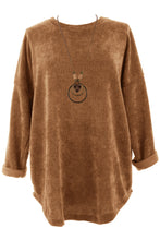 Load image into Gallery viewer, Chenille Necklace Top

