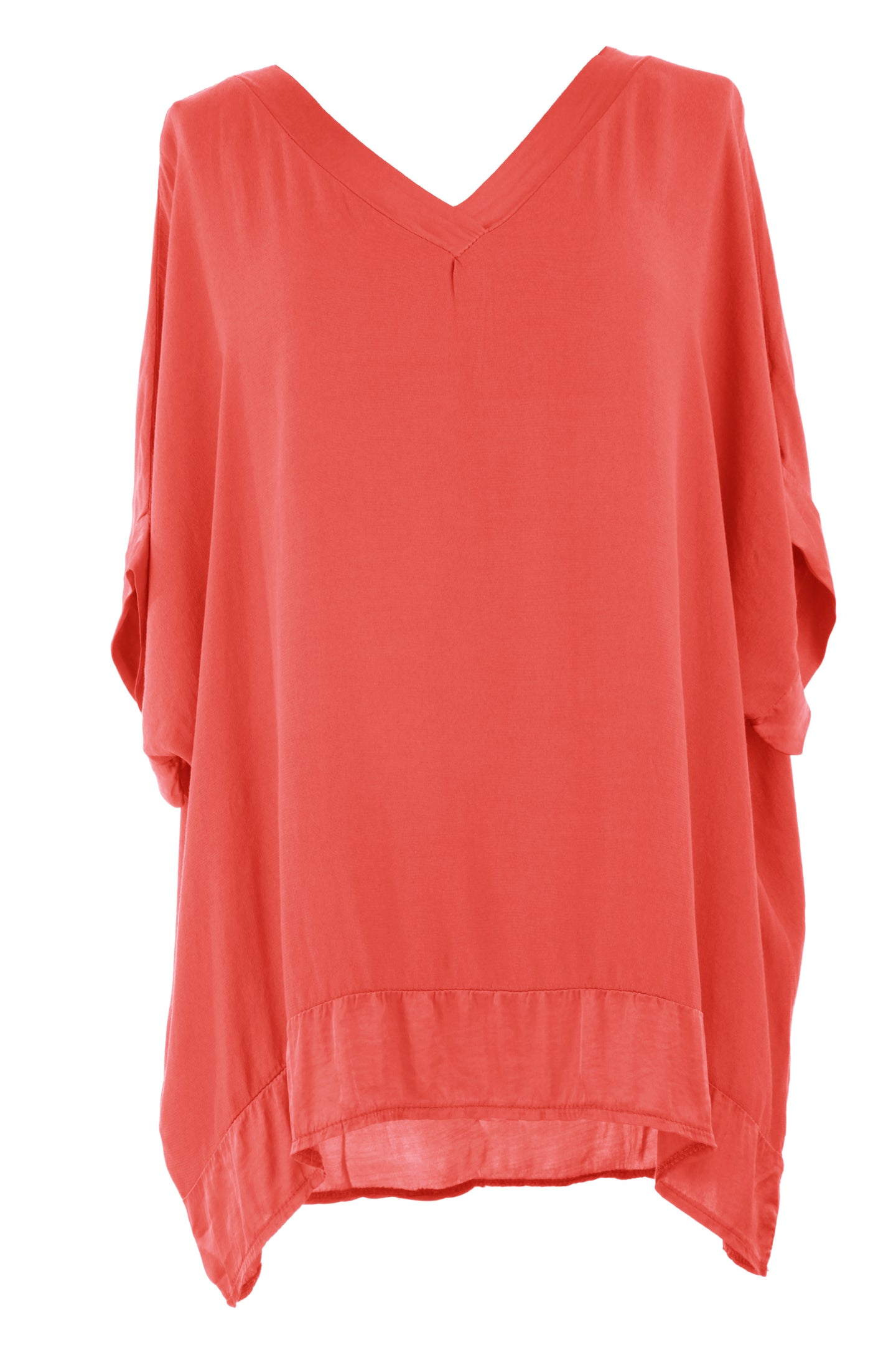 Satin Trim Top