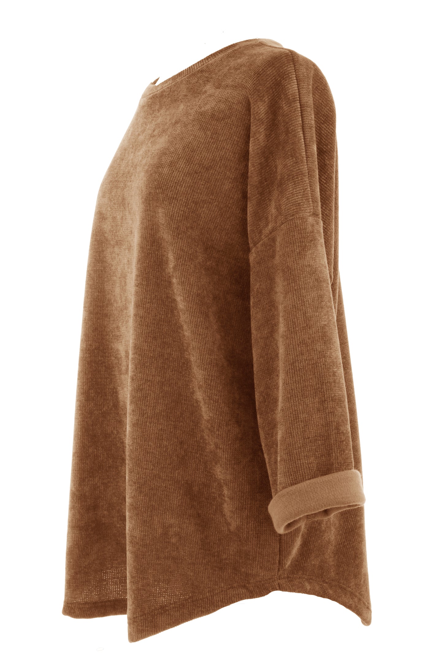 Chenille Necklace Top