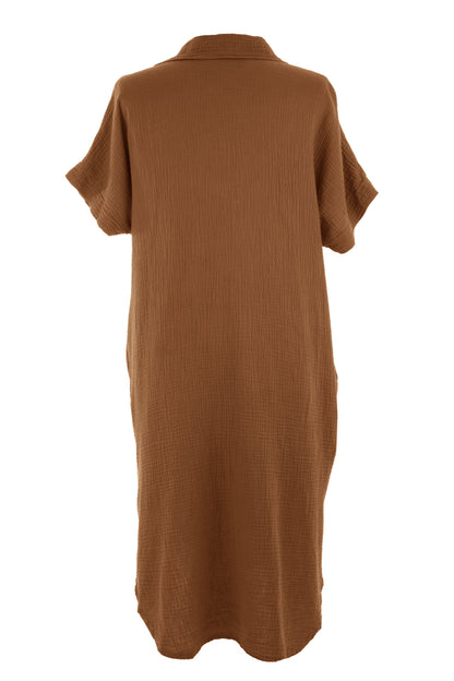 Plain Cheesecloth Midi