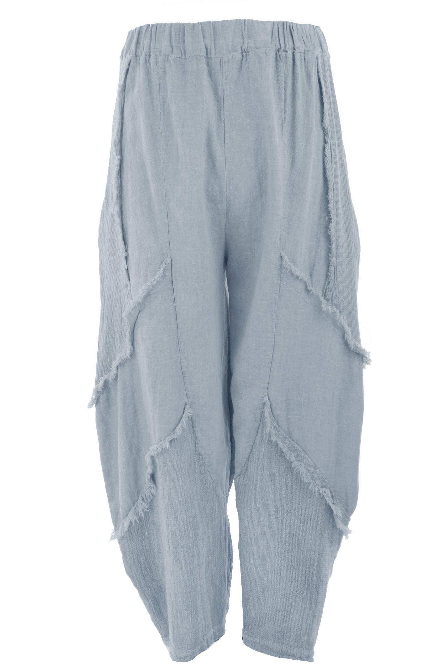Teabag Linen Panel Trouser
