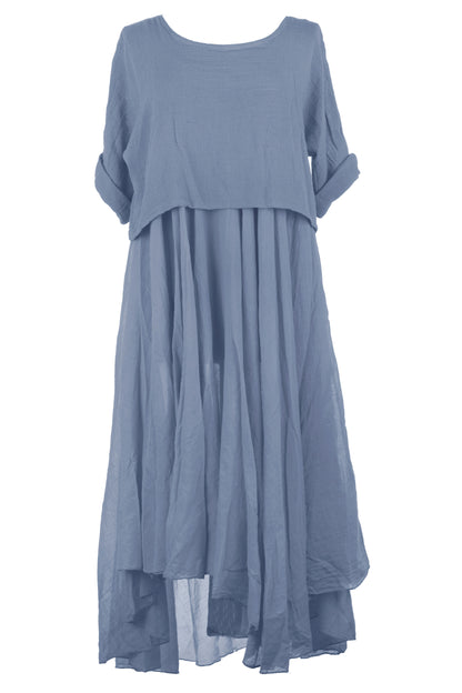 2 Piece Flare Dress