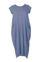 Load image into Gallery viewer, Cap Sleeve 2 Pocket Cotton Midi
