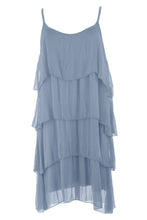 Load image into Gallery viewer, Ruffle Silk Dress
