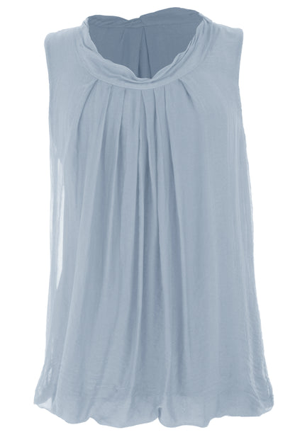 Puffball Silk Vest