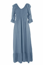 Load image into Gallery viewer, V Neck Smocked Maxi
