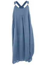 Load image into Gallery viewer, Pinafore Linen Dress
