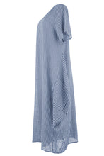 Load image into Gallery viewer, Stripe 2 Pocket Tulip Midi
