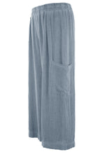 Load image into Gallery viewer, Teabag Linen Cropped Length Trouser

