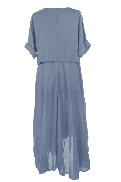 2 Piece Flare Dress