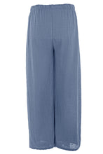 Load image into Gallery viewer, Wide Leg Lightweight Cotton Trouser
