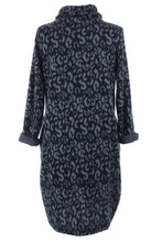 Load image into Gallery viewer, Cowl Cheetah Soft Knit Dress
