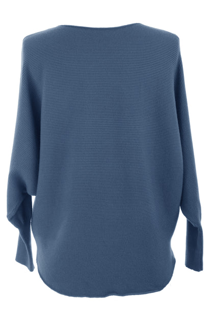 3 Sequin Star Ribbed Jumper