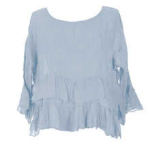 Load image into Gallery viewer, Frill Hem Crop Top
