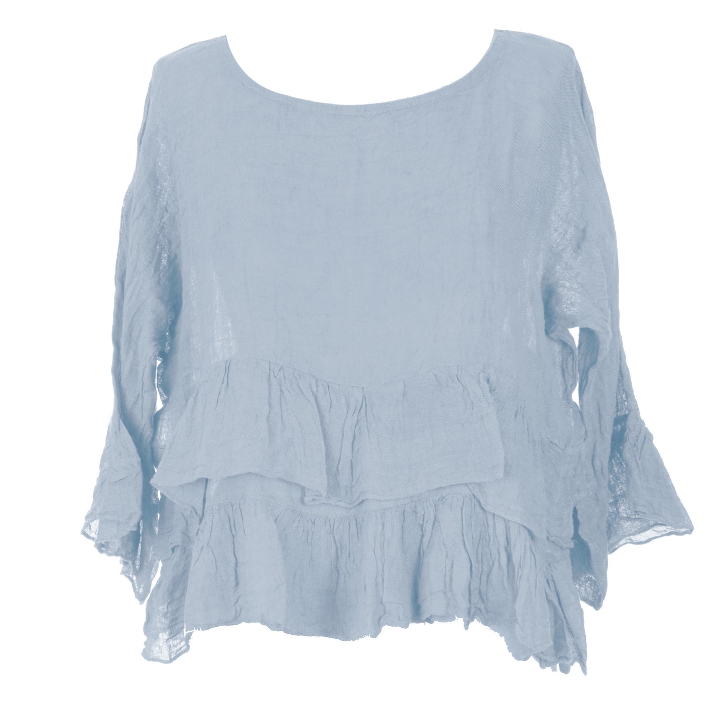 Frill Hem Crop Top