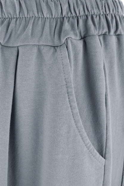 Wide Leg Jersey Trouser