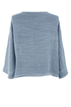 Load image into Gallery viewer, One Button Teabag Linen Jacket
