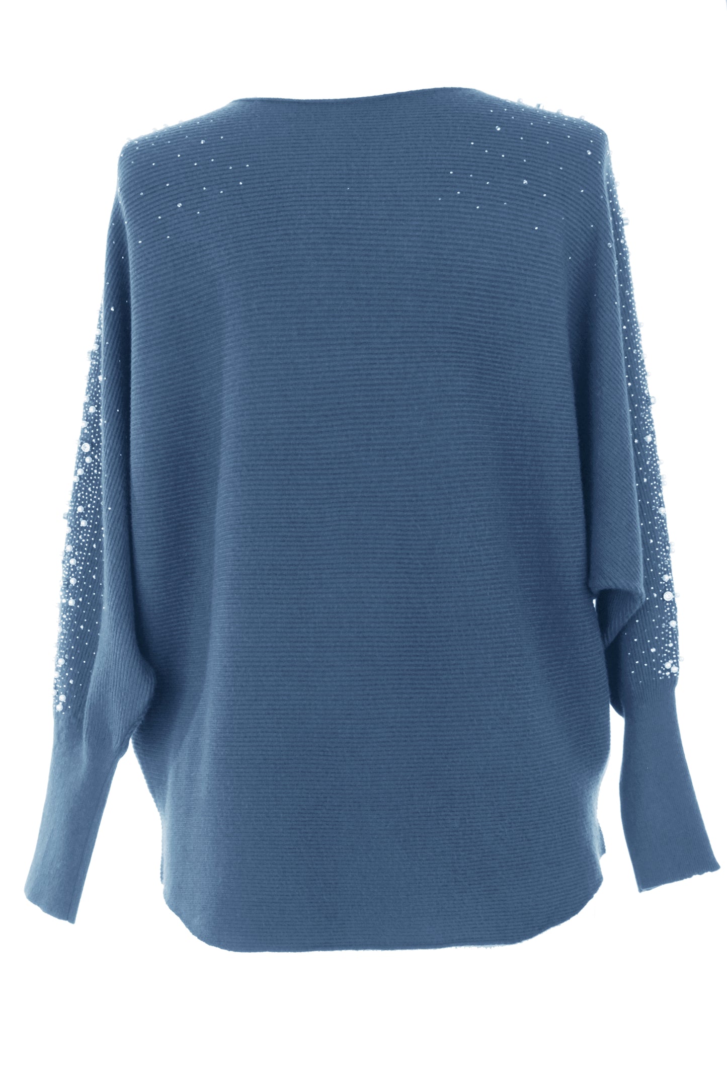 Pearl Diamante Sleeve Jumper