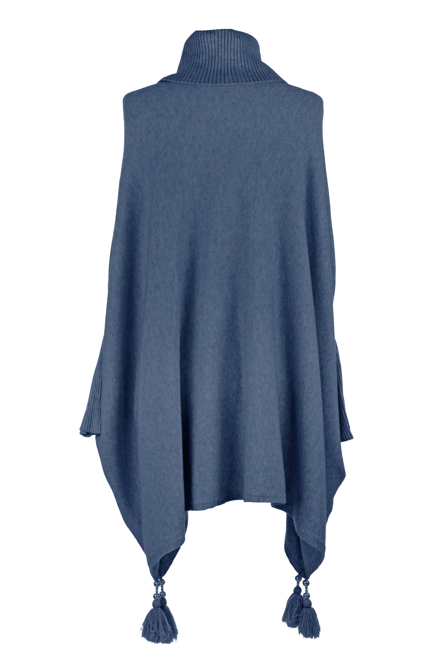 Polo Neck Tassel Jumper