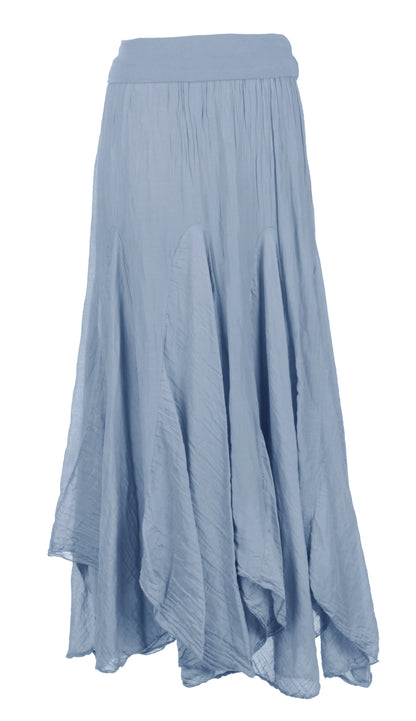 Silk Panel Skirt