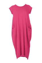 Load image into Gallery viewer, Cap Sleeve 2 Pocket Cotton Midi
