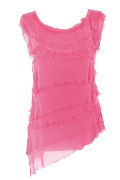 Sleeveless Rara Silk Top