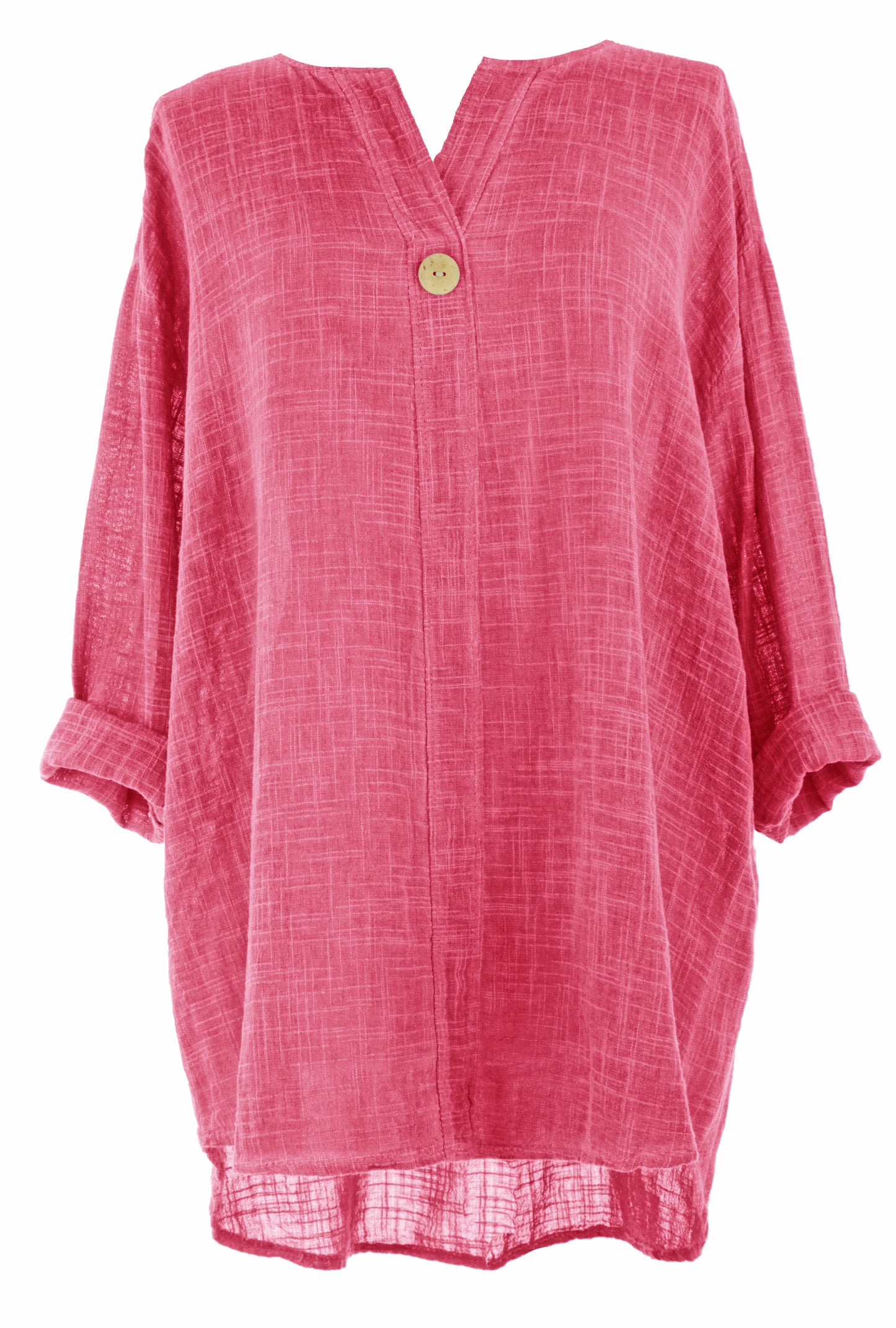 Button Detail Cotton Top
