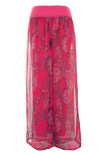Load image into Gallery viewer, Paisley Print Chiffon Trouser
