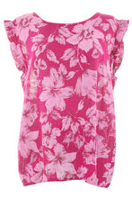 Load image into Gallery viewer, Floral Sleeveless Cotton Top

