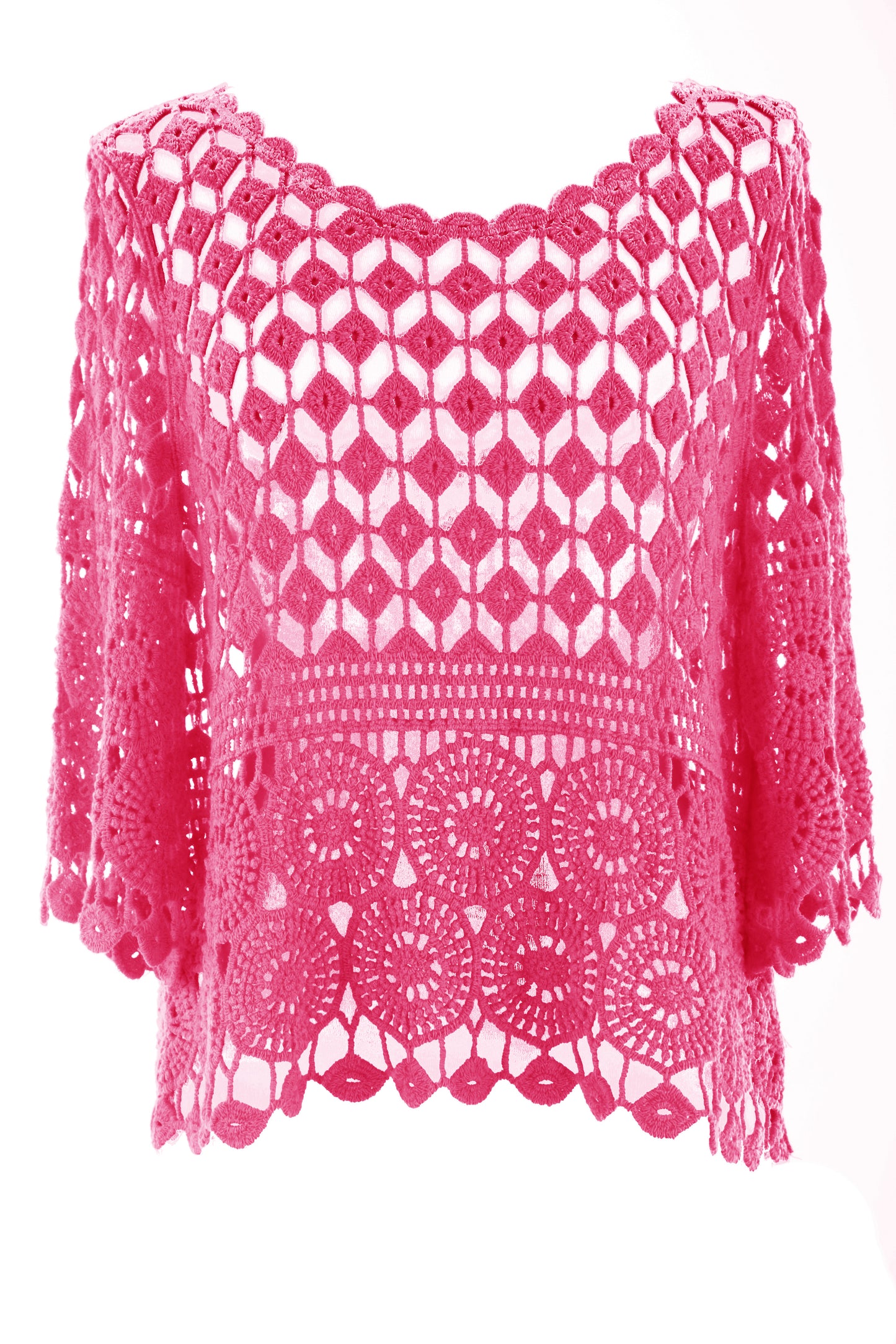 Crochet Top with Vest