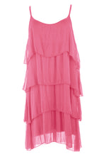 Load image into Gallery viewer, Ruffle Silk Dress
