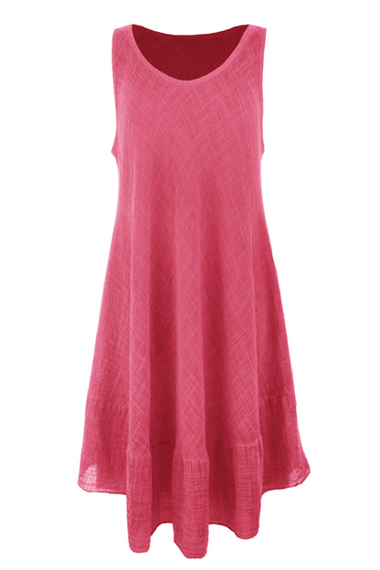 Sleeveless Bias Cut Dress