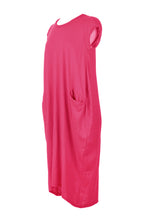 Load image into Gallery viewer, Cap Sleeve 2 Pocket Cotton Midi
