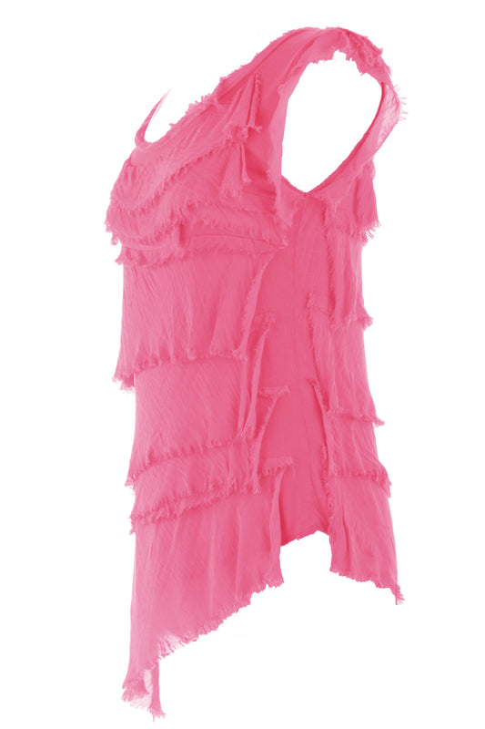 Sleeveless Rara Silk Top