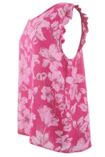 Load image into Gallery viewer, Floral Sleeveless Cotton Top
