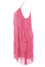 Load image into Gallery viewer, Ruffle Silk Dress
