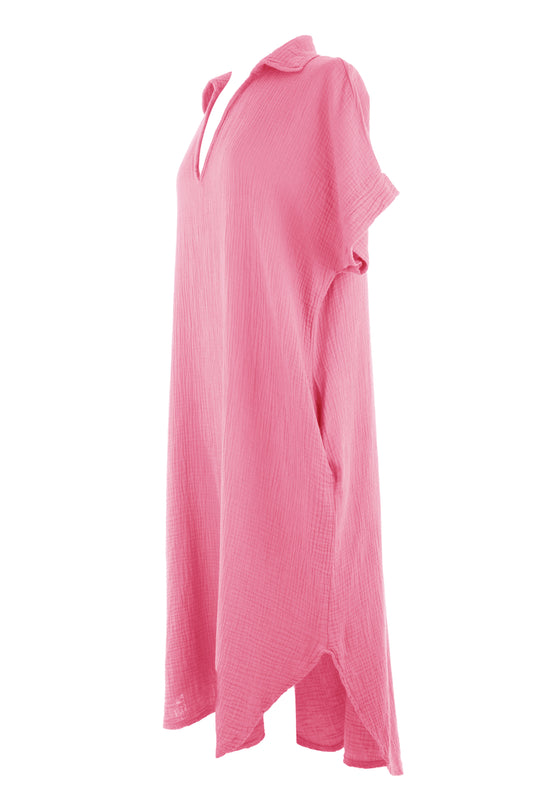 Plain Cheesecloth Midi