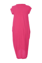 Load image into Gallery viewer, Cap Sleeve 2 Pocket Cotton Midi
