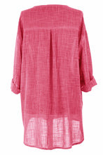Load image into Gallery viewer, Button Detail Linen Top
